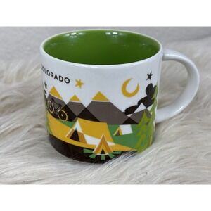 Starbucks You Are Here Colorado Mug 14oz 2015 Ceramic Coffee Cup New Gift